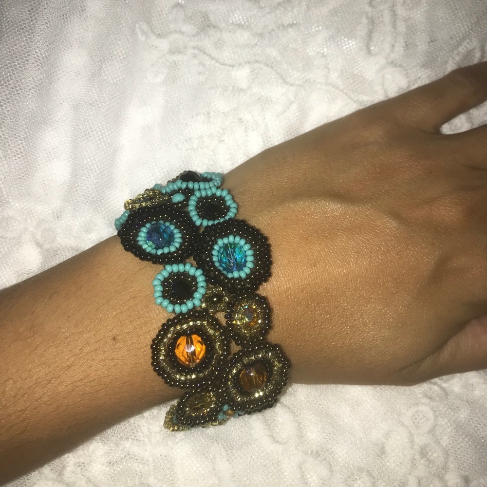 Beaded bracelet.